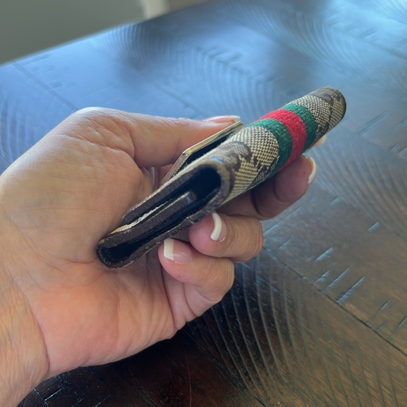 Gucci Sherry Line Key Case Wallet - Picture 10 of 16